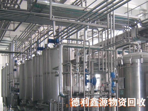 乳品設備回收，飲料設備回收，生產線設備回收